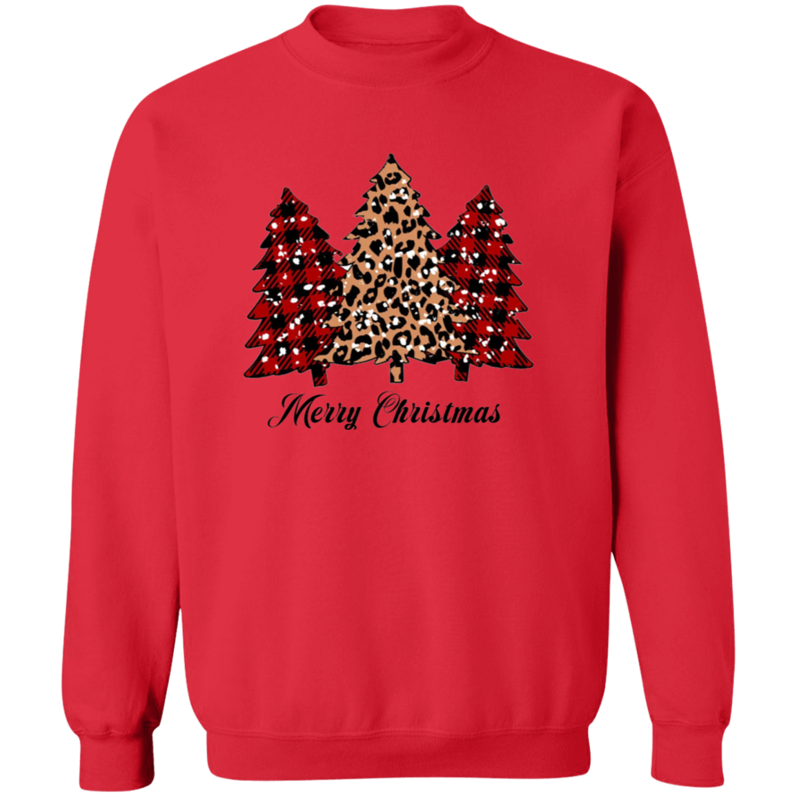 Merry Christmas | Crewneck Pullover Sweatshirt