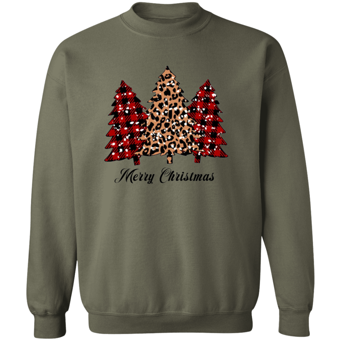 Merry Christmas | Crewneck Pullover Sweatshirt