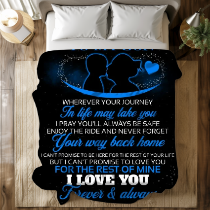 To My Son | FLM Arctic Fleece Blanket