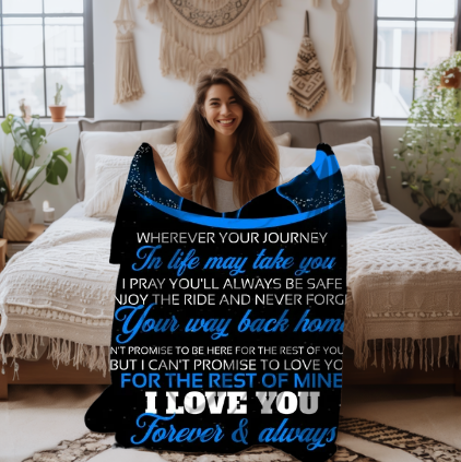 To My Son | FLM Arctic Fleece Blanket